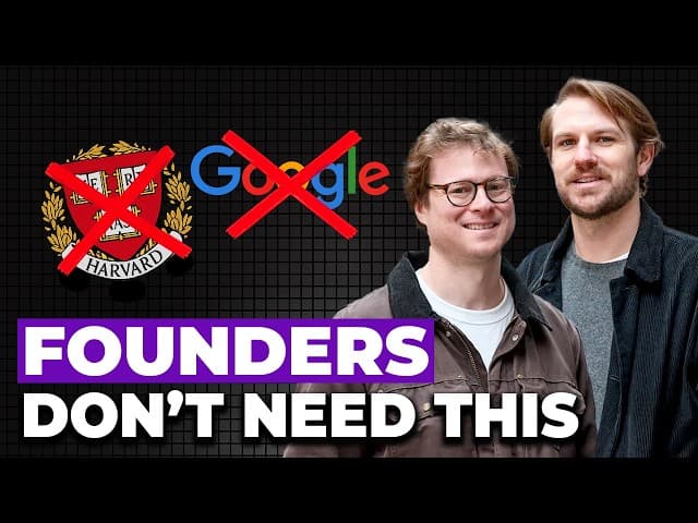 What Investors Actually Look For in Founders | Dan Teran & James Gettinger